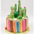 tort meksykańskie kaktusy